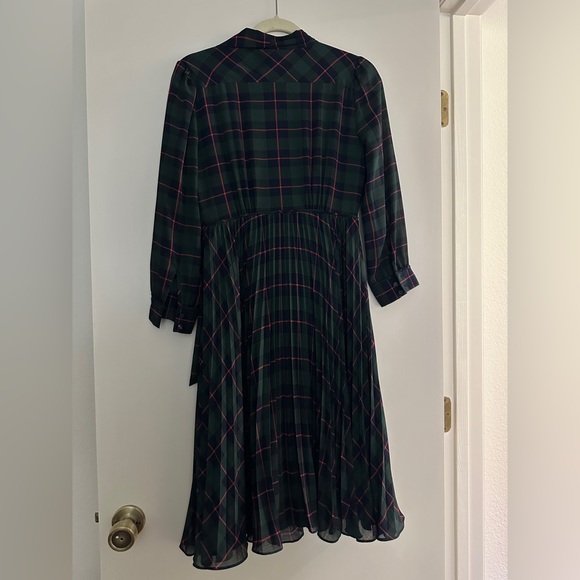 J.Crew | Holiday Plaid Dress Cocktail/Business Professional - Picture 3 of 3